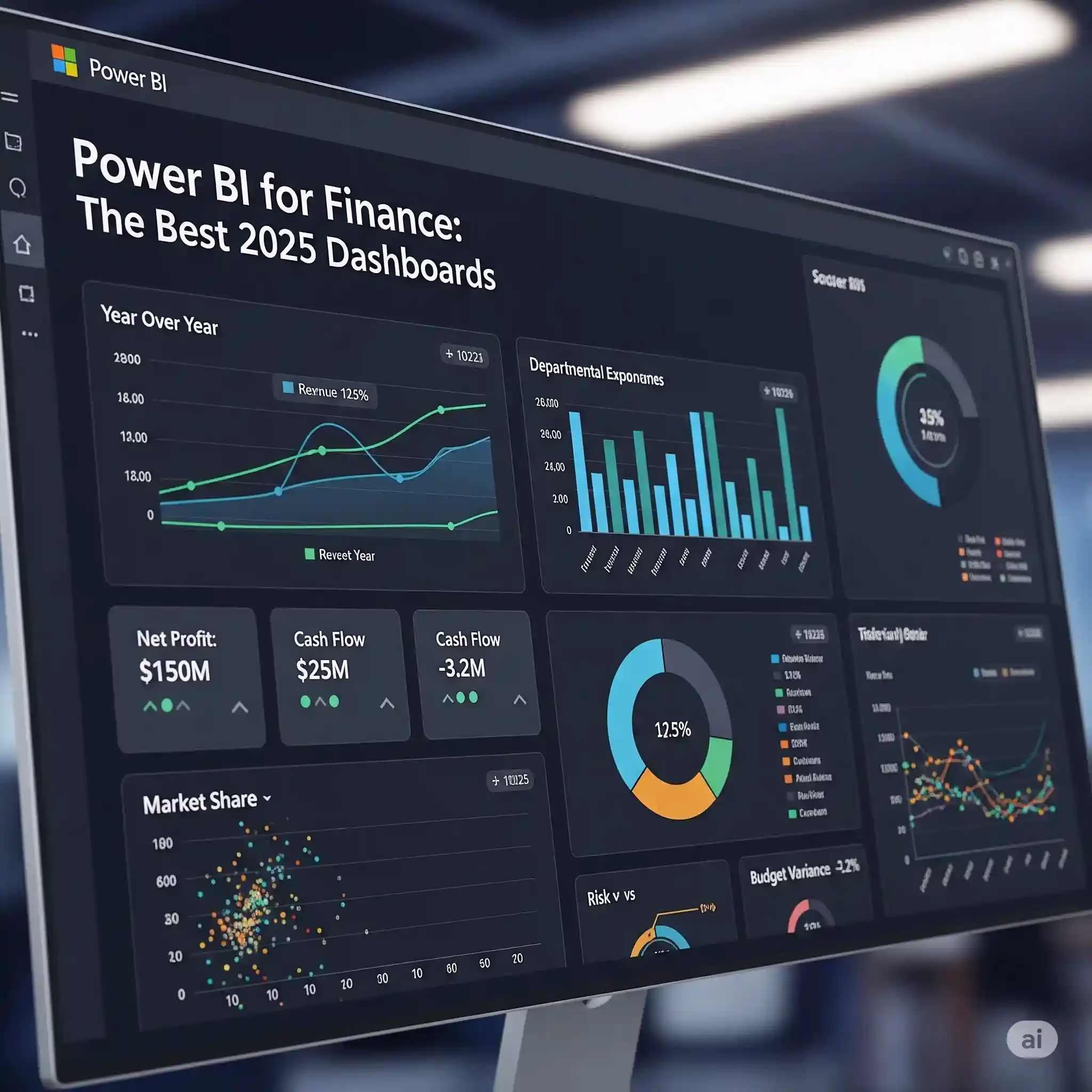 Power BI Dashboards for Finance